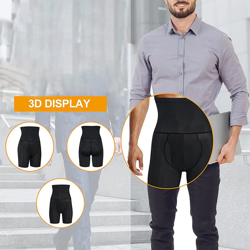 Men's High-Waisted Butt Lifter Shapewear