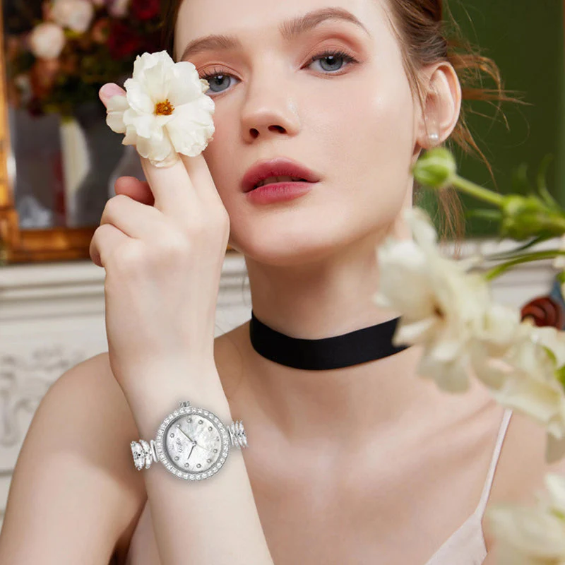 Mermaid Bling Diamond Watch Set