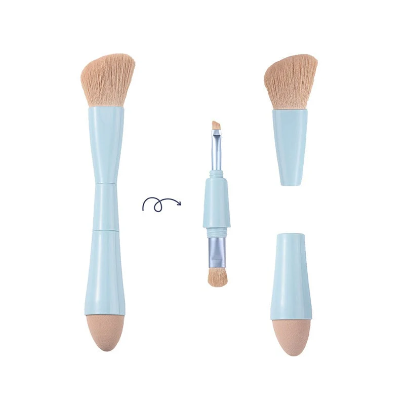 Multifunctional 4 in 1 Makeup Brush