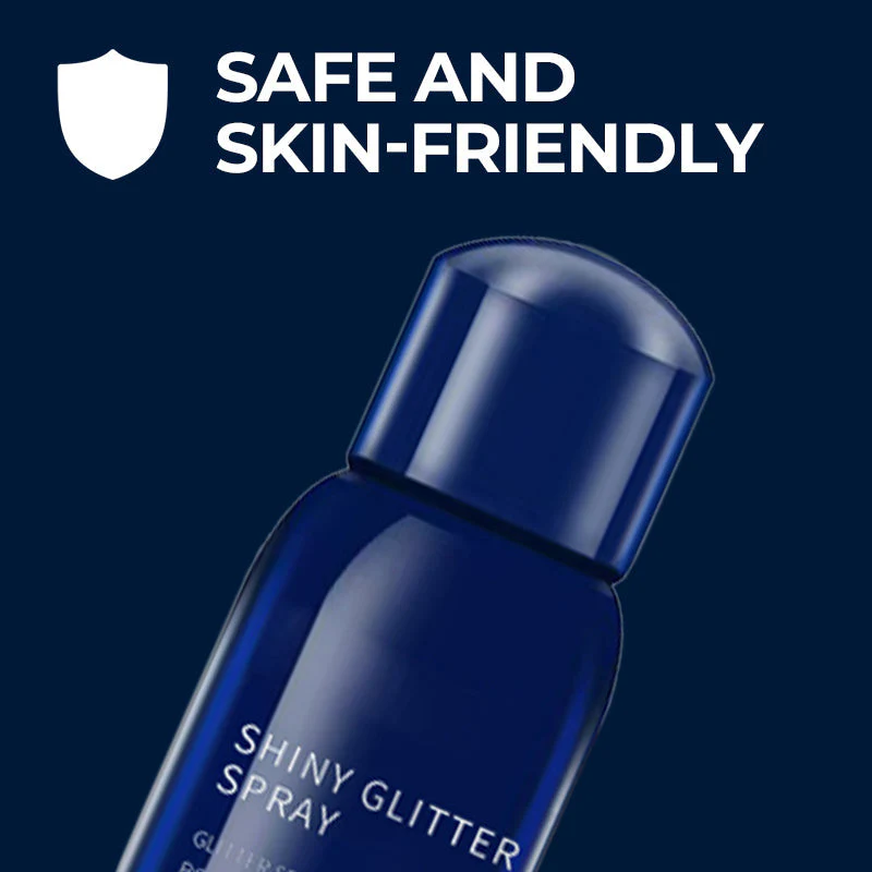 Long-Lasting Shiny Body Glitter Spray
