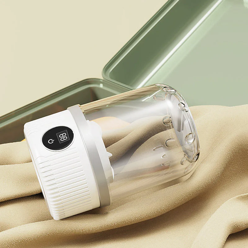 Free your hands. Wireless Charging Mini Washing Machine Free your hands. Wireless Charging Mini Washing Machine