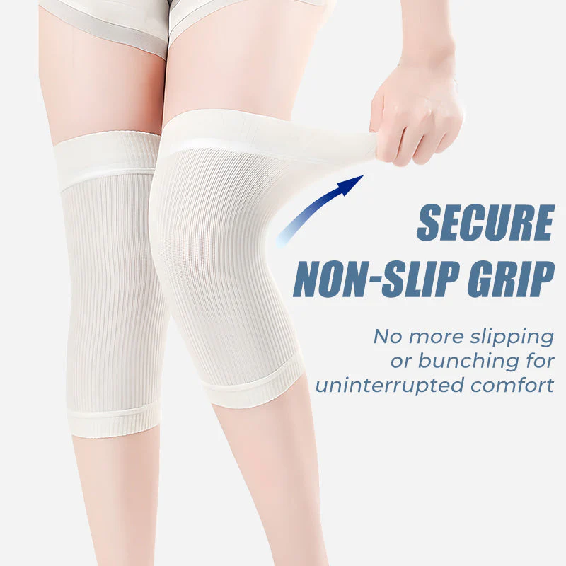 Non-Slip Synthetic Silk Knee Protectors