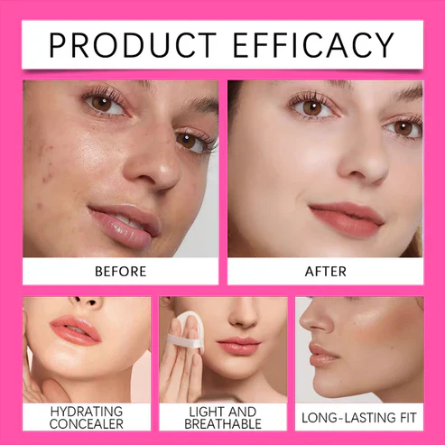  Last Day Hot Sale!!?BUY 1 GET 1 FREE Hydrating Cream Foundation