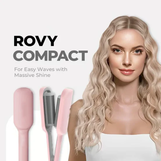 ROVY COMPACT Hair Waver Crimper, HairCur...