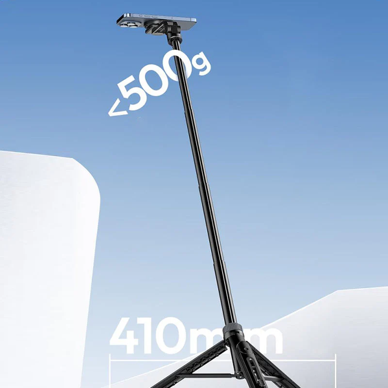 360° Magnetic & Clamping 2-in-1 Selfie Stick 360° Magnetic & Clamping 2-in-1 Selfie Stick