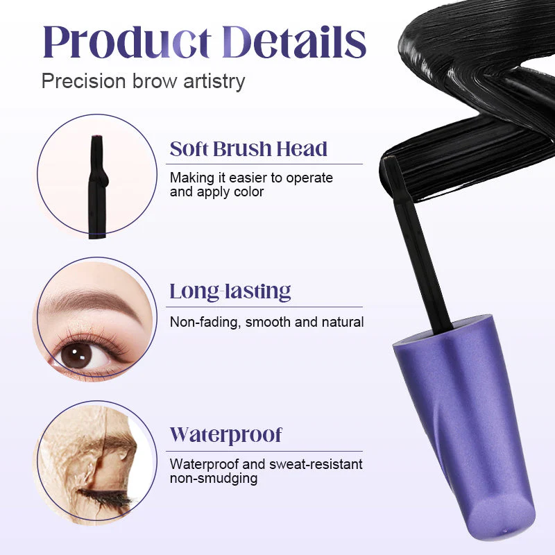 Buy 1 get 1 freeWaterproof Long-Lasting Peel-Off Eyebrow Gel