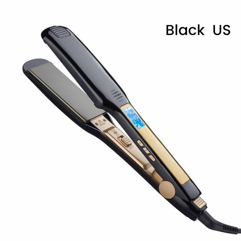 LCD Display Hair Straightener with Adjustable Temperature