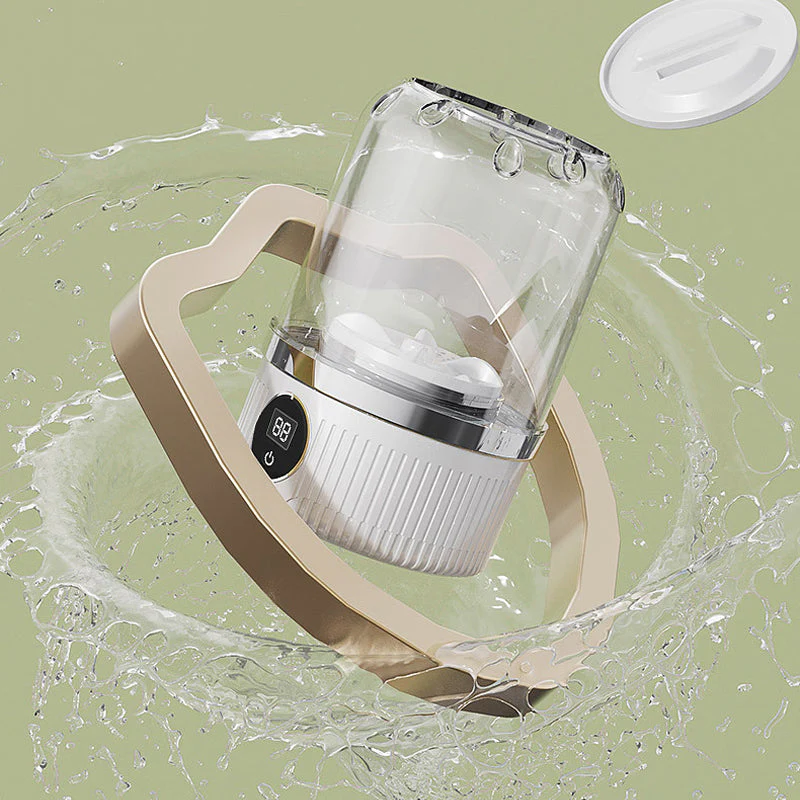 Free your hands. Wireless Charging Mini Washing Machine Free your hands. Wireless Charging Mini Washing Machine