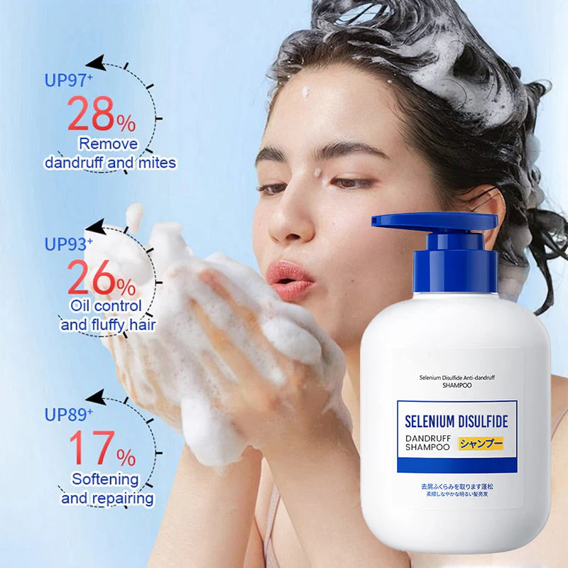Selenium Disulfide Powerful Anti-Dandruff Shampoo