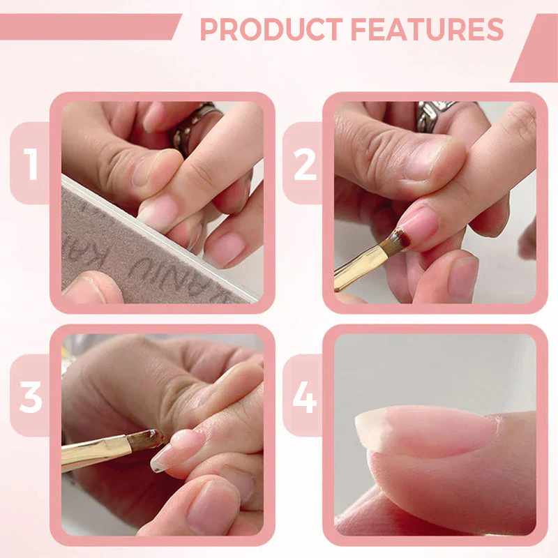 Buy 1 Get 2 Free3-in-1 Self-Leveling Nail Builder GelFree Nail Tool Pen Per Order