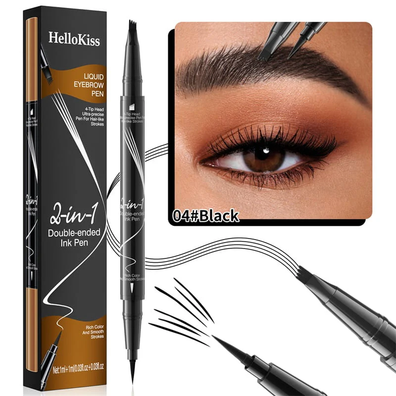 LAST DAY BUY 2 GET 1 FREE2-In-1 Waterproof Long-Lasting Eyebrow Pen LAST DAY BUY 2 GET 1 FREE2-In-1 Waterproof Long-Lasting Eyebrow Pen