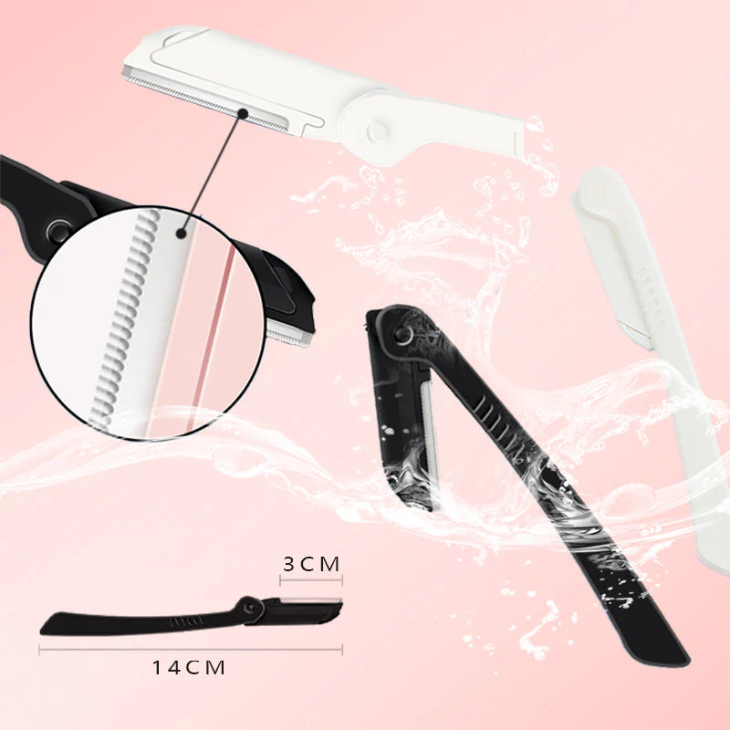 Multipurpose Folding Eyebrow Razor