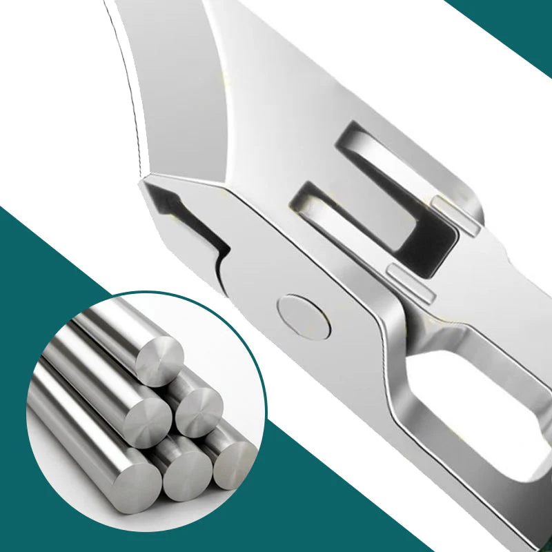  Anti-Splash 25° Slant Edge Nail Clipper 3-Piece Set