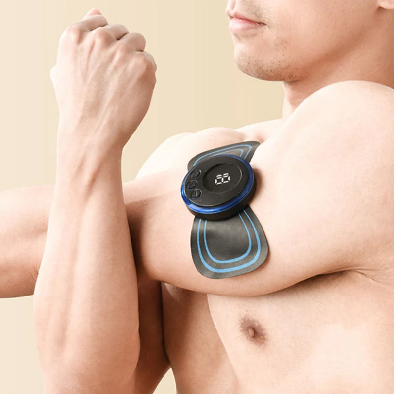 Hot SalePortable Massager with 8 Modes and LCD Screen - Mini Muscle Stimulator for Pain Relief