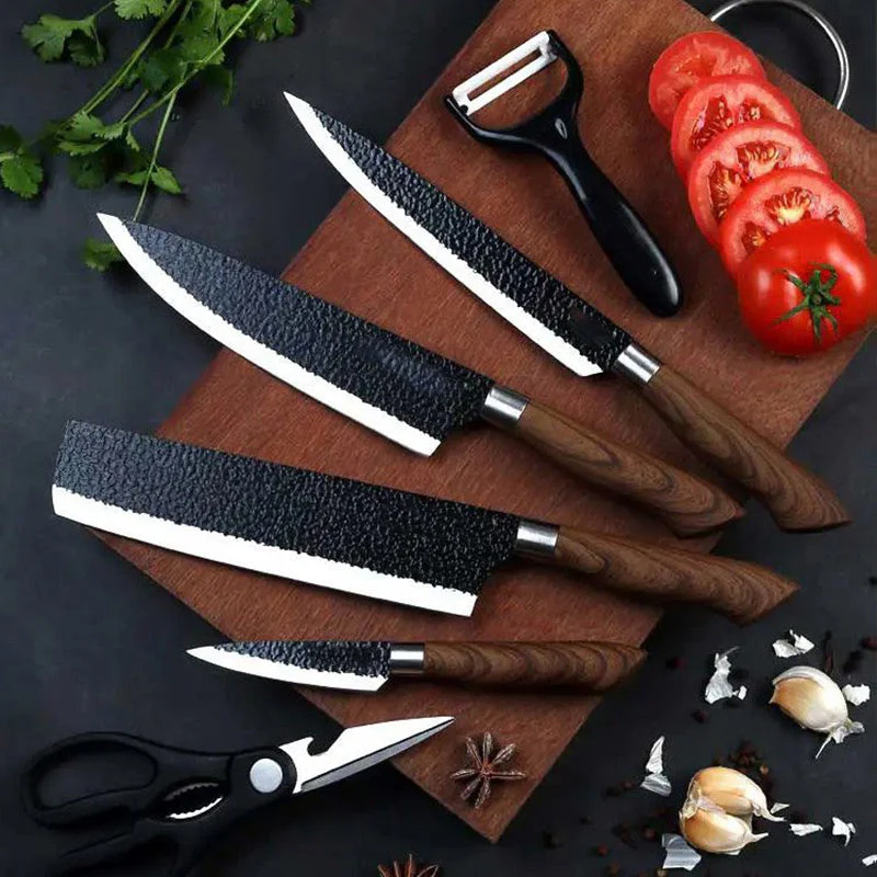 German Professional Chef's Knife Set - 6...