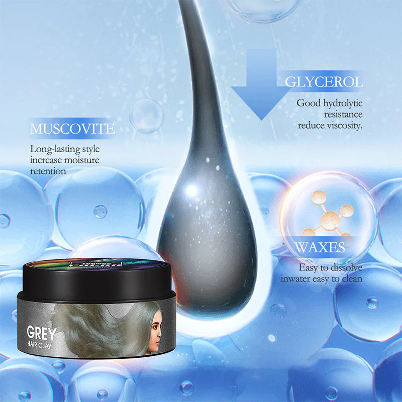 Disposable Hair Dye Clay