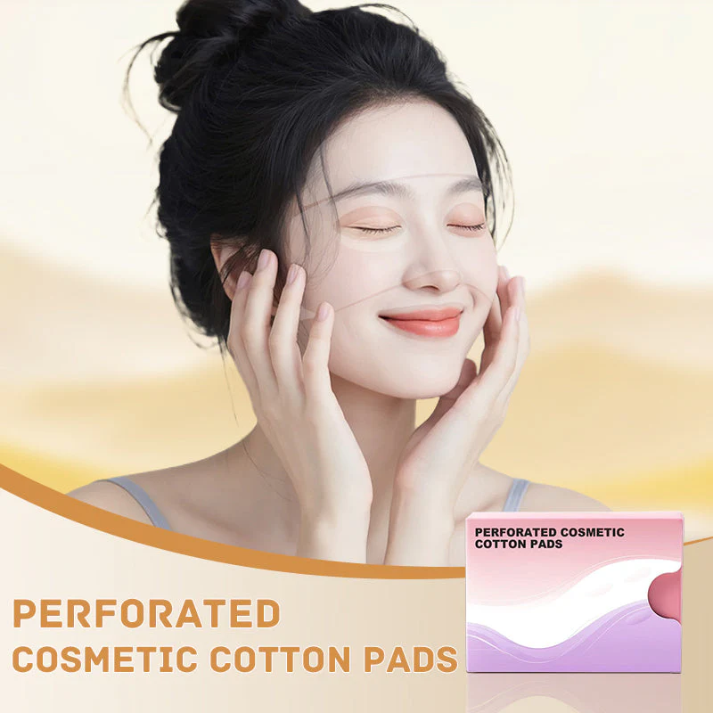 Stretchable Perforated Cosmetic Cotton P...