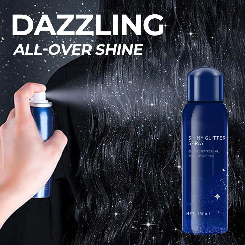 Long-Lasting Shiny Body Glitter Spray