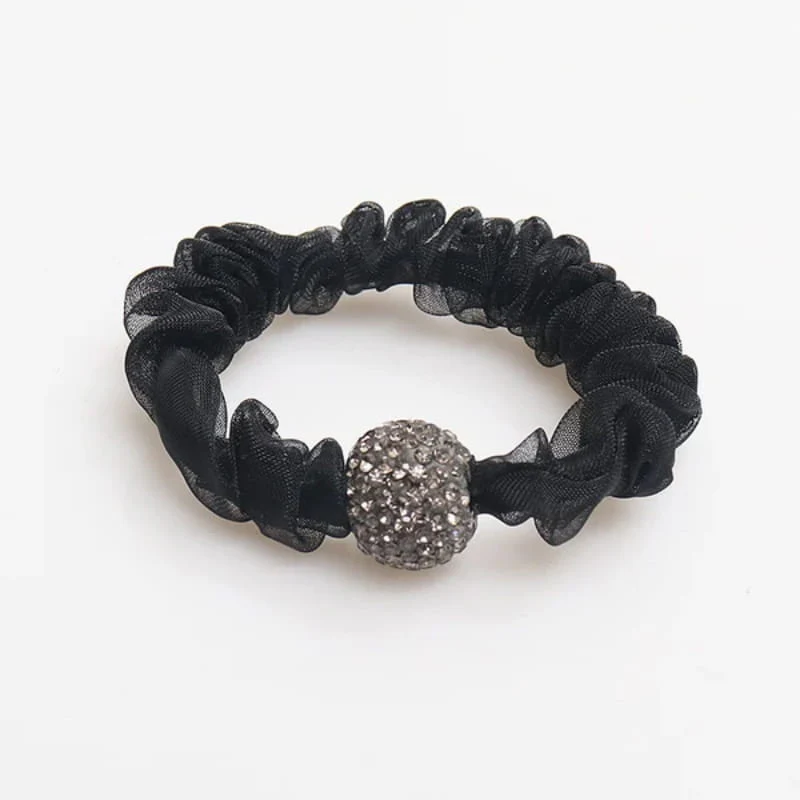 Hot Sale 50% OFFElegant Rhinestone Mesh Hair Ties