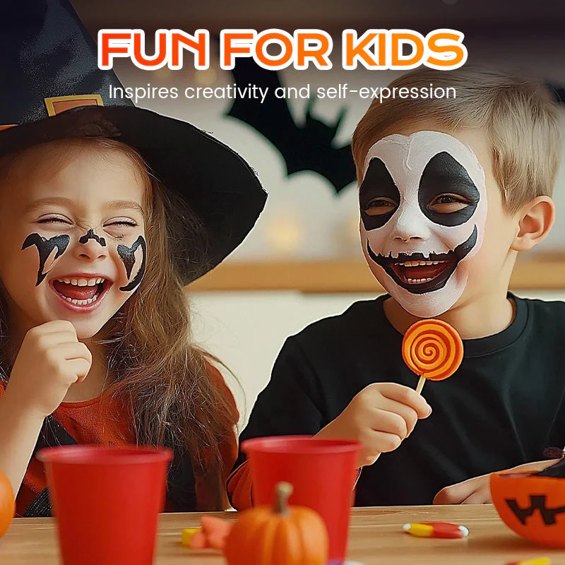 Children’s Face and Body Paint with Brushes