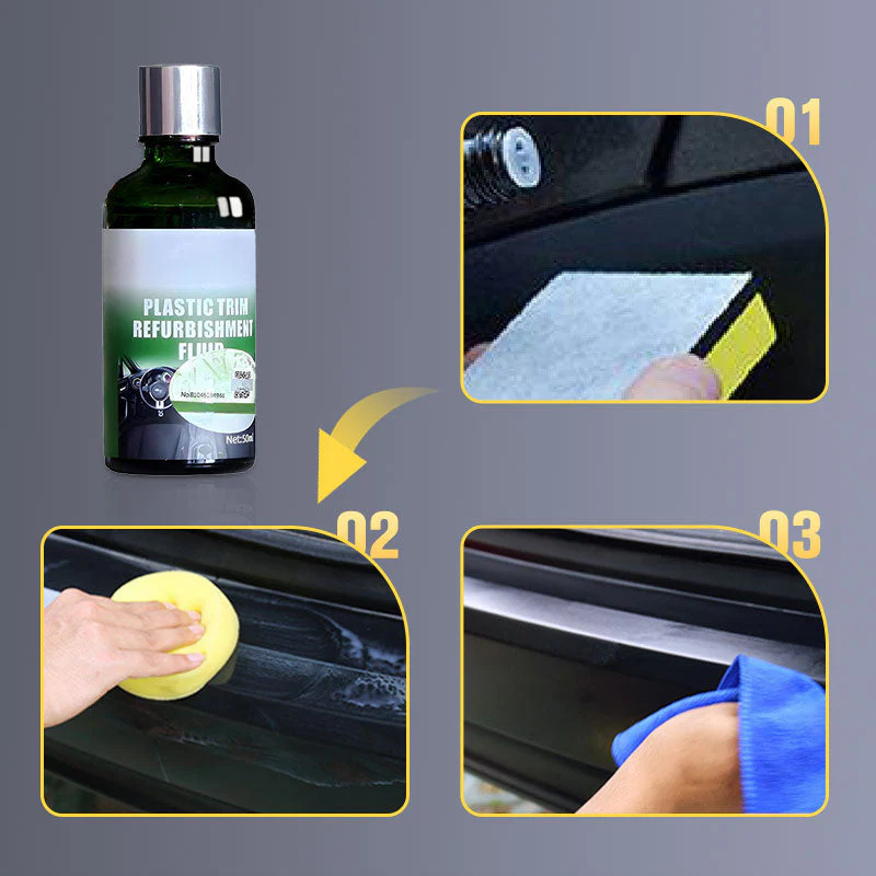 Hot Sale 50ml Waterproof Car Plastic Restorer