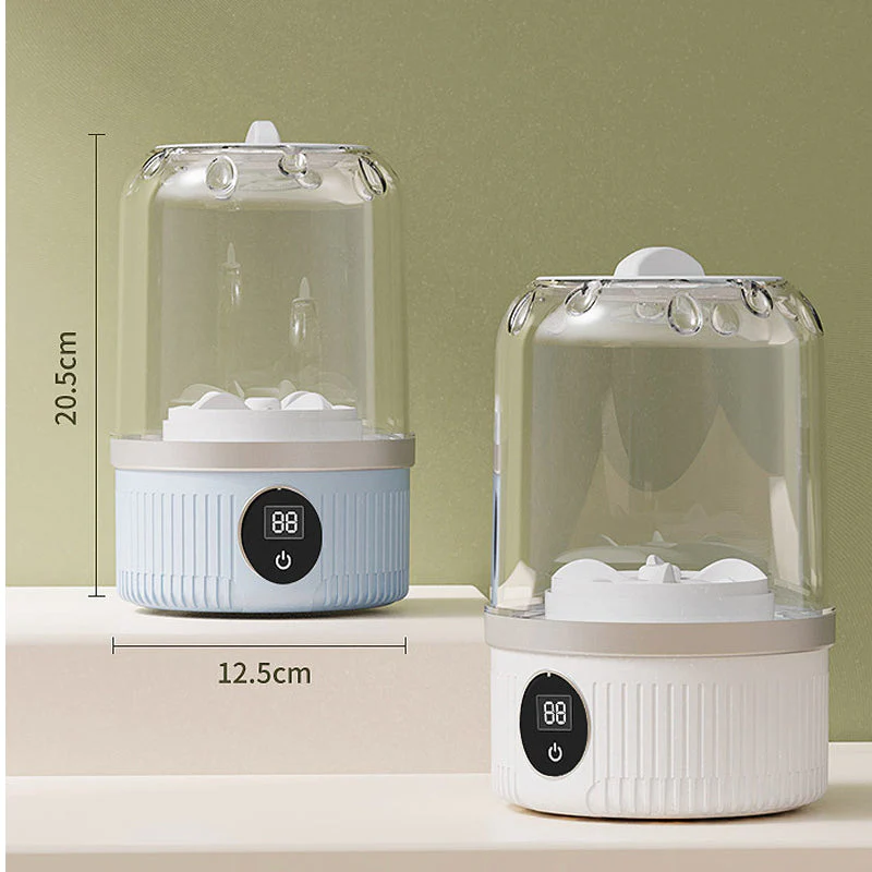 Free your hands. Wireless Charging Mini Washing Machine Free your hands. Wireless Charging Mini Washing Machine