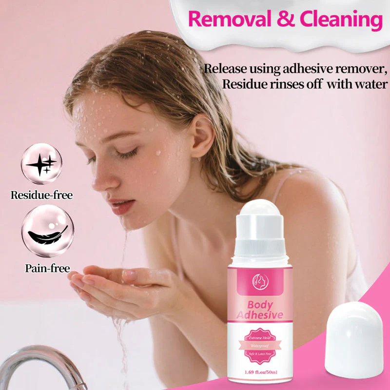 Clothing Anti-Peek Adhesive with Gliding Ball