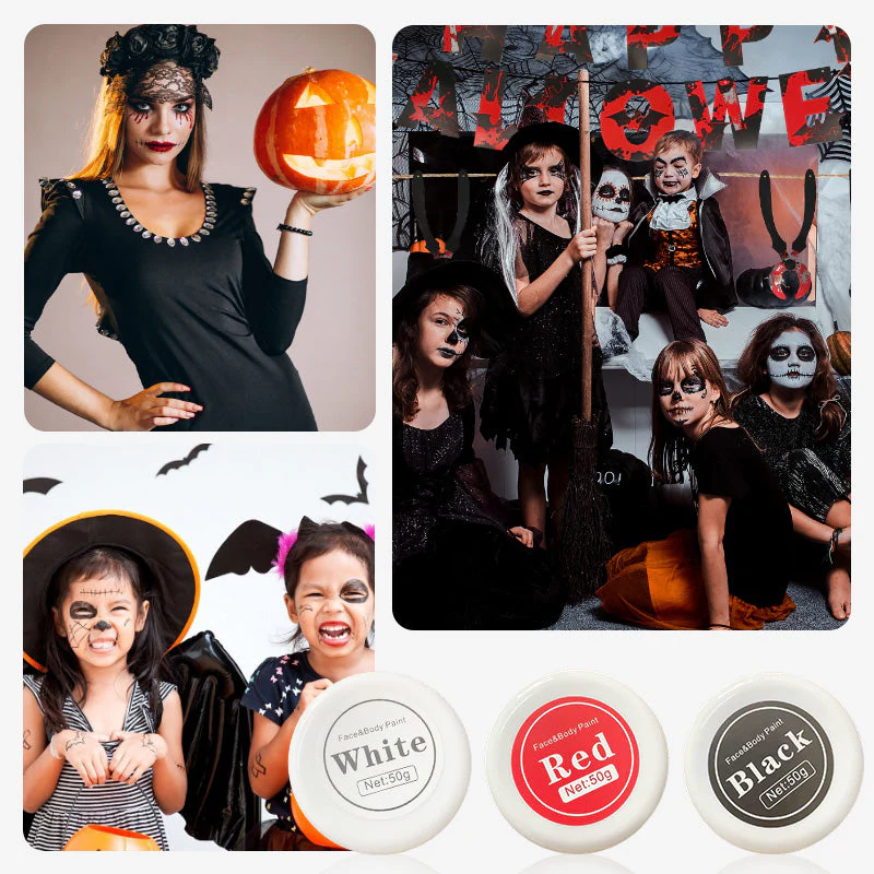 Children’s Face and Body Paint with Brushes