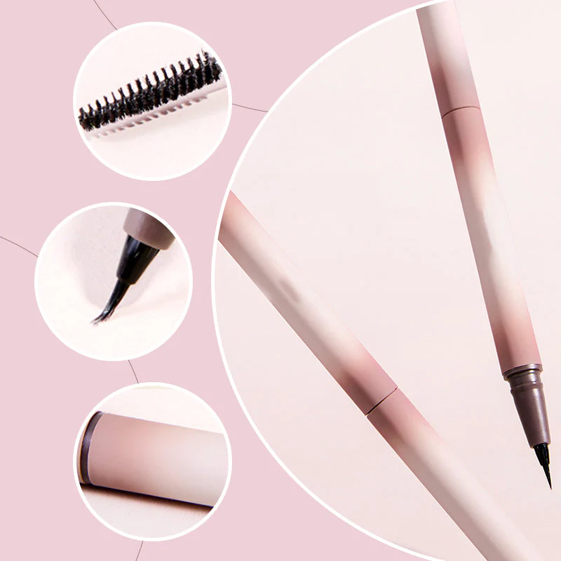 Dubbelzijdig wenkbrauwpotlood en tint