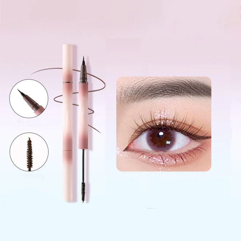 Dubbelzijdig wenkbrauwpotlood en tint