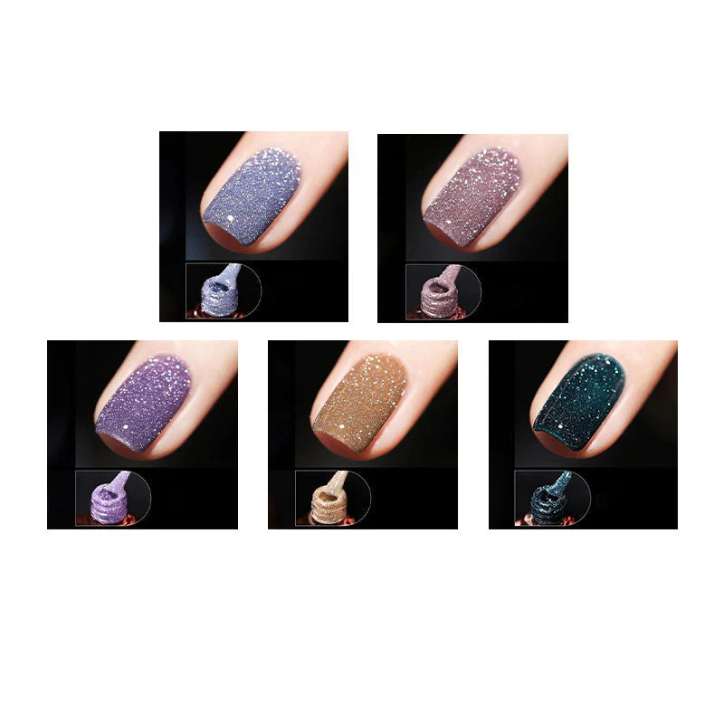 2025 New ArrivalHigh Density Glitter Nail Gel Polish