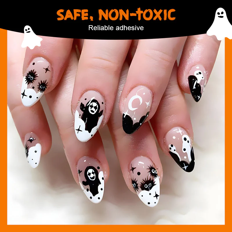 Halloween Style Press On Nails