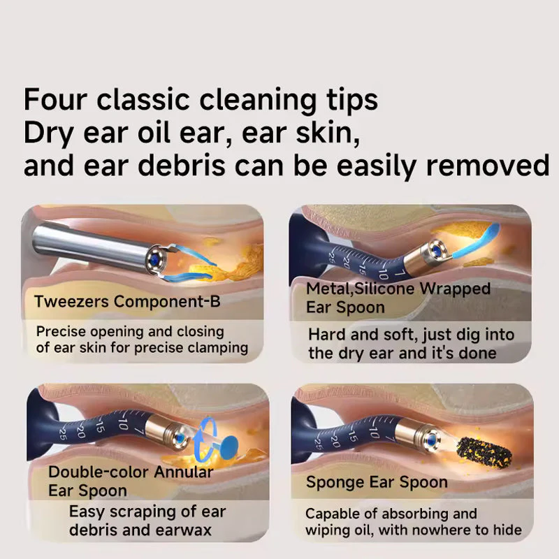 The safest tool for cleaning ears  Visual Arc Ear Wax Removal Kit