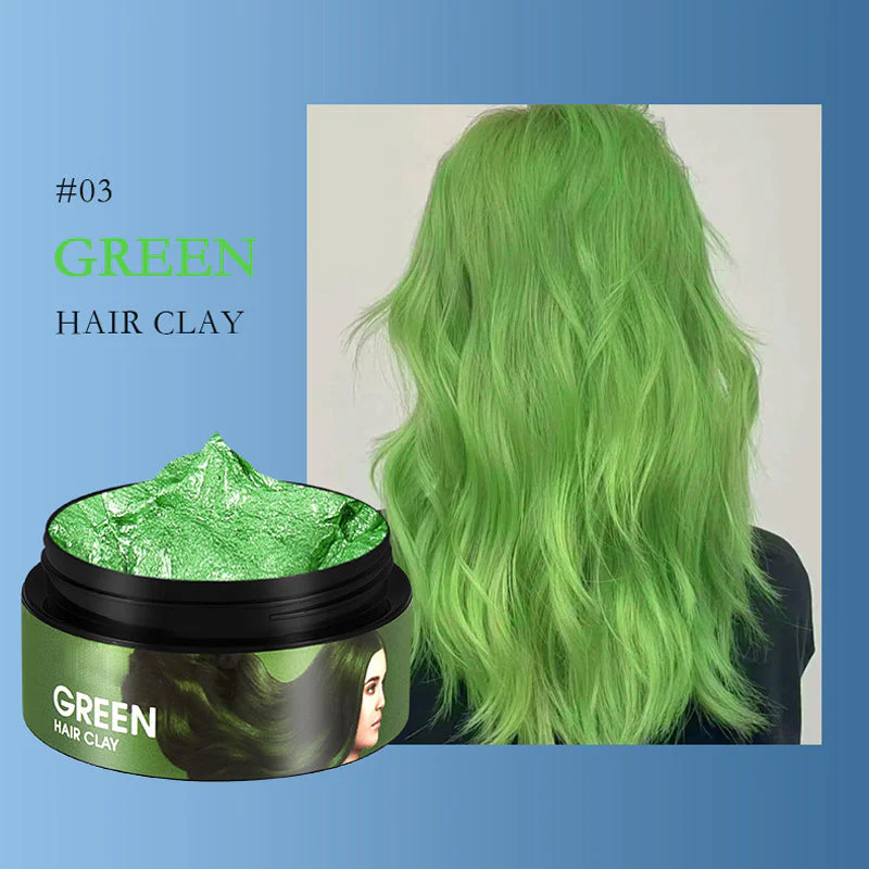 Disposable Hair Dye Clay